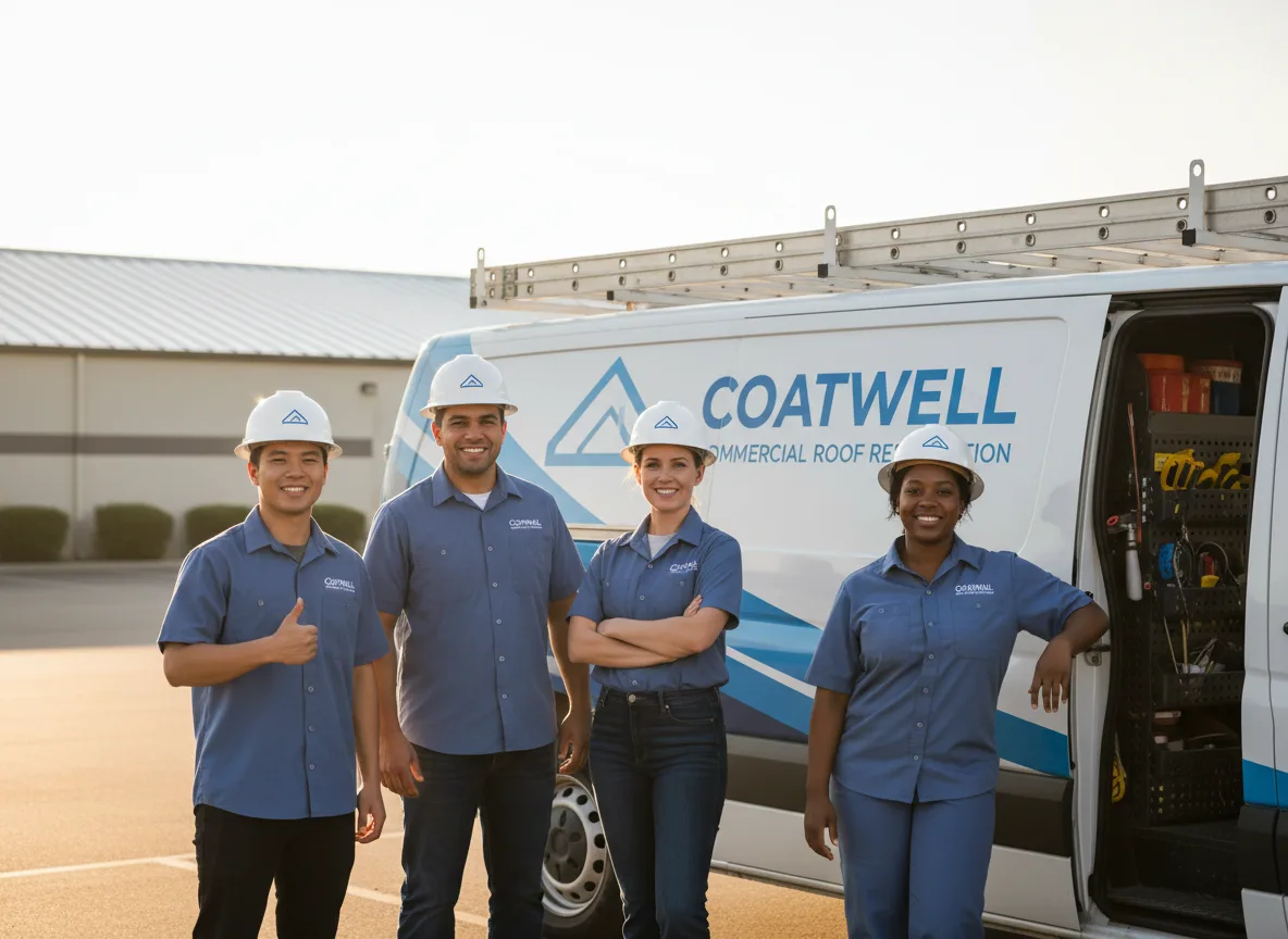 Commercial roof coating company in Roxbury, KS